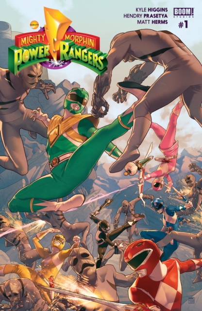 Book Cover for Mighty Morphin Power Rangers #1 by Higgins, Kyle