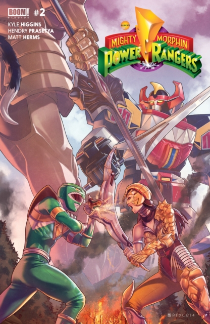 Book Cover for Mighty Morphin Power Rangers #2 by Higgins, Kyle