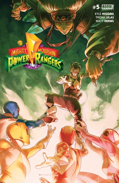 Book Cover for Mighty Morphin Power Rangers #5 by Higgins, Kyle