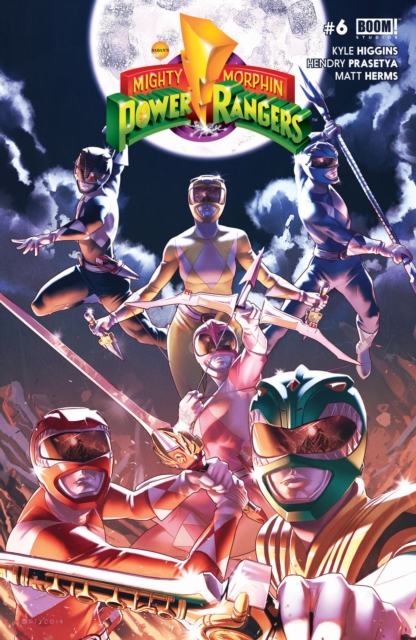 Book Cover for Mighty Morphin Power Rangers #6 by Higgins, Kyle