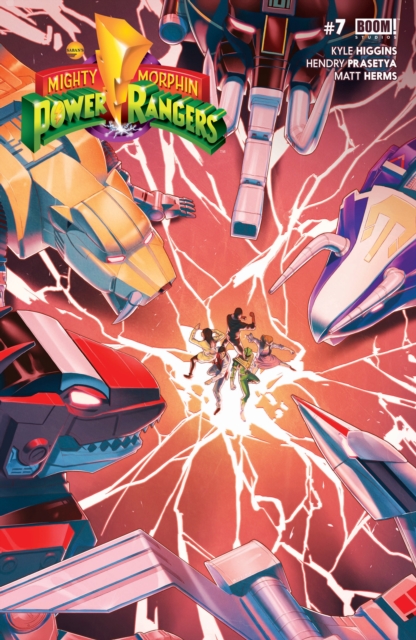 Book Cover for Mighty Morphin Power Rangers #7 by Higgins, Kyle