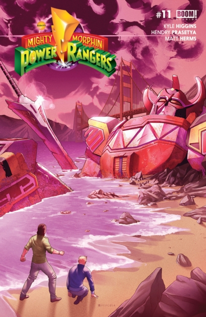 Book Cover for Mighty Morphin Power Rangers #11 by Higgins, Kyle