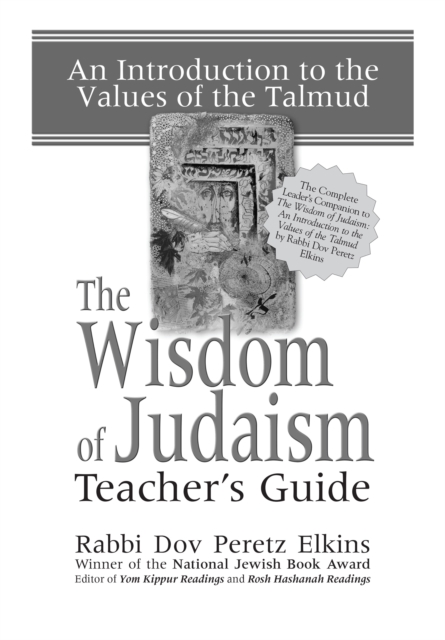 Book Cover for Wisdom of Judaism Teacher's Guide by Rabbi Dov Peretz Elkins