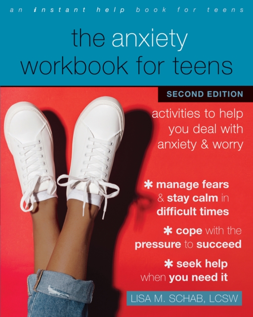 Book Cover for Anxiety Workbook for Teens by Lisa M. Schab