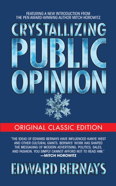 Book Cover for Crystallizing Public Opinion (Original Classic Edition) by Edward Bernays