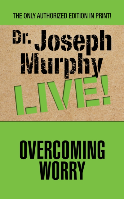 Book Cover for Overcoming Worry by Dr. Joseph Murphy