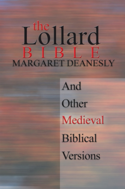 Book Cover for Lollard Bible by Deanesly, Margaret