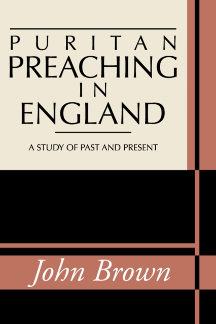 Book Cover for Puritan Preaching in England by John Brown