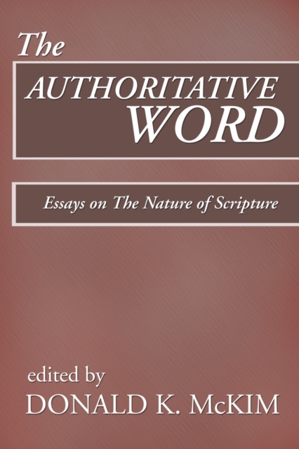 Book Cover for Authoritative Word by McKim, Donald K.