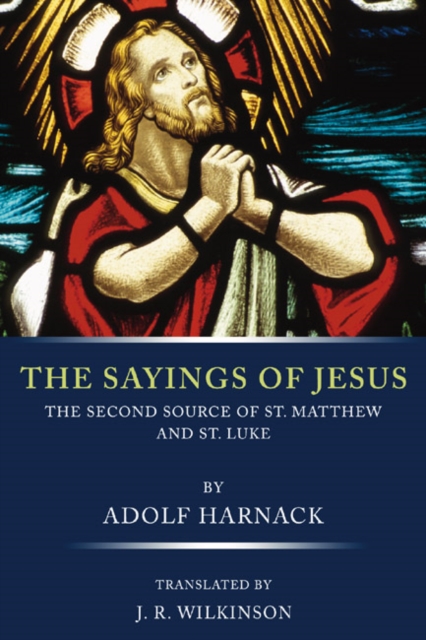 Book Cover for Sayings of Jesus by Harnack, Adolf