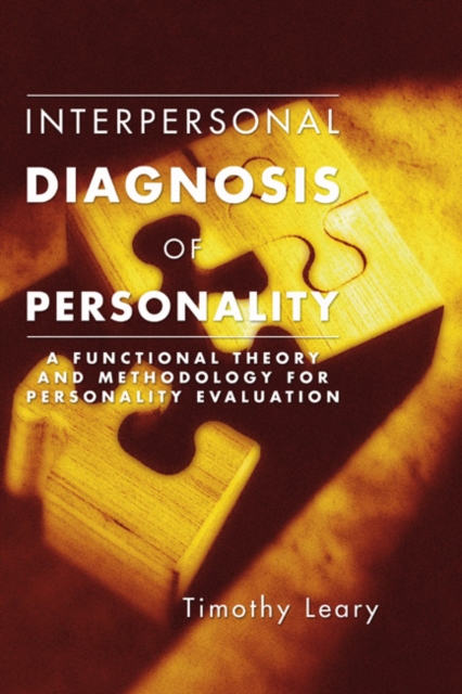 Book Cover for Interpersonal Diagnosis of Personality by Timothy Leary