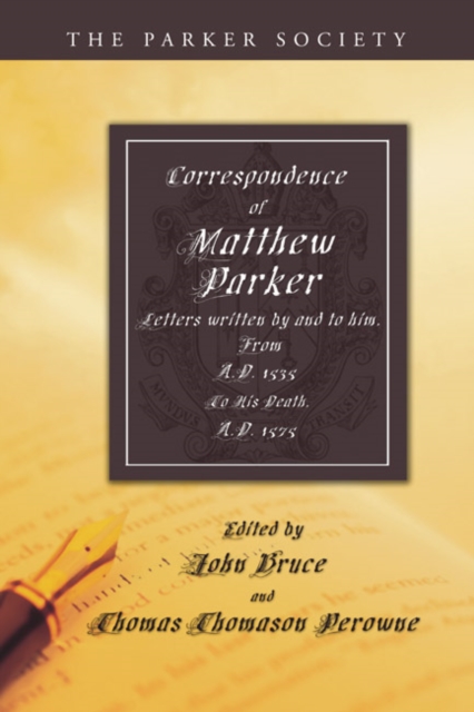 Book Cover for Correspondence of Matthew Parker, Archbishop of Canterbury by Matthew Parker