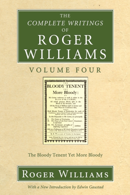 Book Cover for Complete Writings of Roger Williams, Volume 4 by Roger Williams