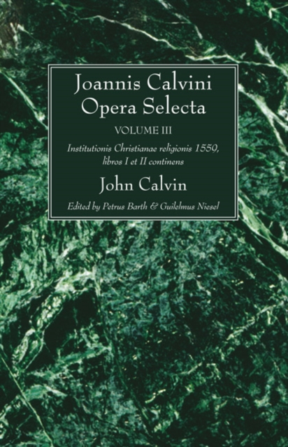 Book Cover for Joannis Calvini Opera Selecta vol. III by John Calvin