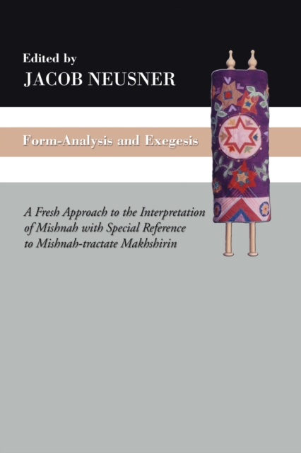 Book Cover for Form-Analysis and Exegesis by Neusner, Jacob