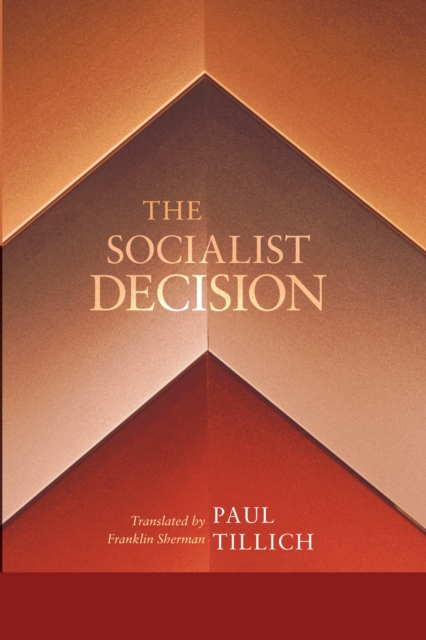 Book Cover for Socialist Decision by Paul Tillich