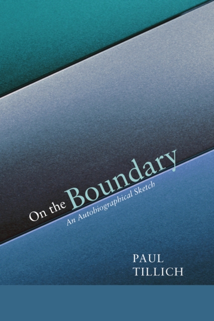 Book Cover for On the Boundary by Paul Tillich