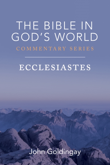 Book Cover for Ecclesiastes by John Goldingay