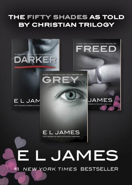 Book Cover for Fifty Shades as Told by Christian Trilogy by James, E L