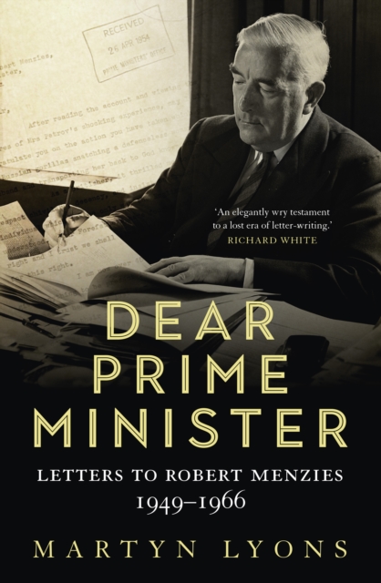 Book Cover for Dear Prime Minister by Martyn Lyons