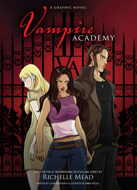 Book Cover for Vampire Academy Graphic Novel Book 1 by Richelle Mead