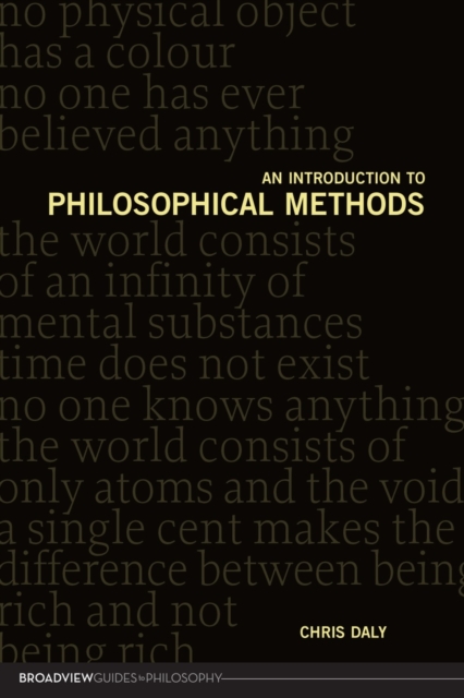 Book Cover for Introduction to Philosophical Methods by Christopher Daly