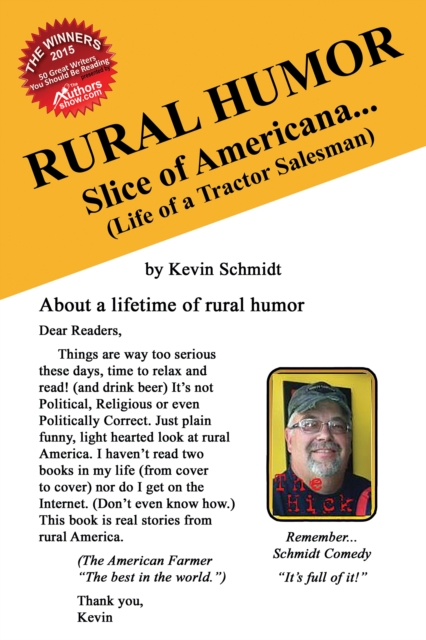 Book Cover for Rural Humor: Slice of Americana... (Life of a Tractor Salesman) by Kevin Schmidt