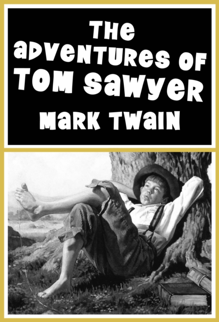 Book Cover for Adventures of Tom Sawyer by Mark Twain