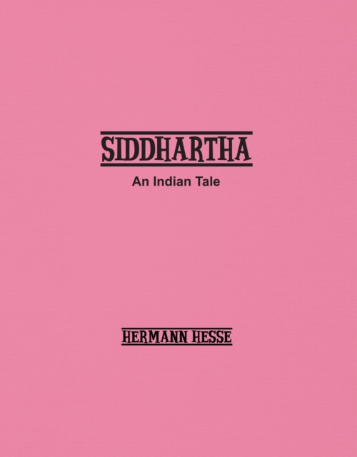 Book Cover for Siddhartha by Hermann Hesse