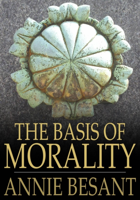 Book Cover for Basis of Morality by Besant, Annie