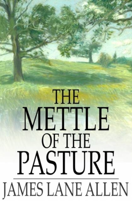 Book Cover for Mettle of the Pasture by James Lane Allen