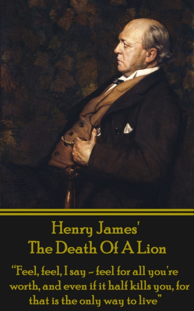 Book Cover for Death Of A Lion by Henry James