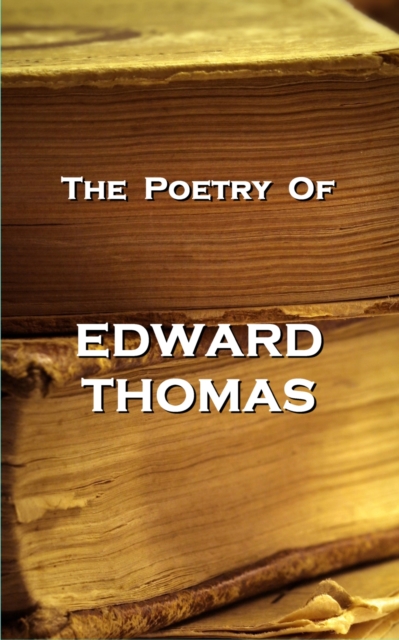 Book Cover for Poetry Of Edward Thomas by Edward Thomas