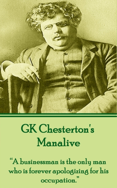 Book Cover for Manalive by GK Chesterton