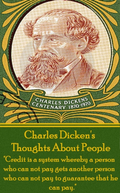 Book Cover for Charles Dickens - Thoughts About People by Kenneth Grahame