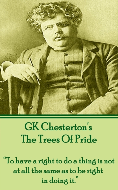 Book Cover for Trees Of Pride by G.K. Chesterton