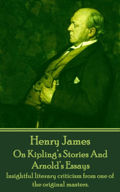 Book Cover for On Kipling's Stories And Arnold's Essays by Henry James