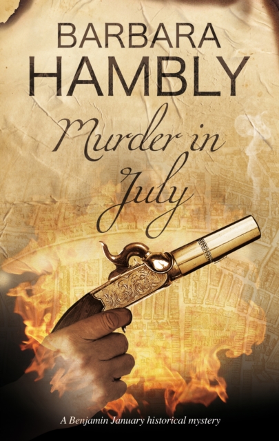 Book Cover for Murder in July by Barbara Hambly