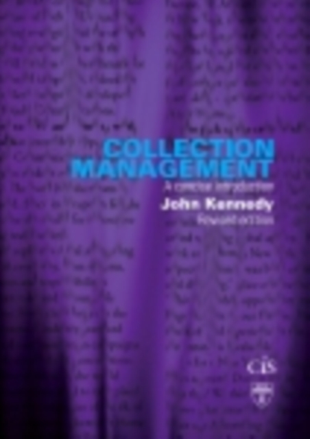 Book Cover for Collection Management by John Kennedy