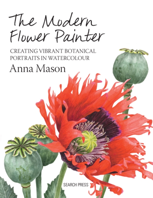 Book Cover for Modern Flower Painter by Anna Mason