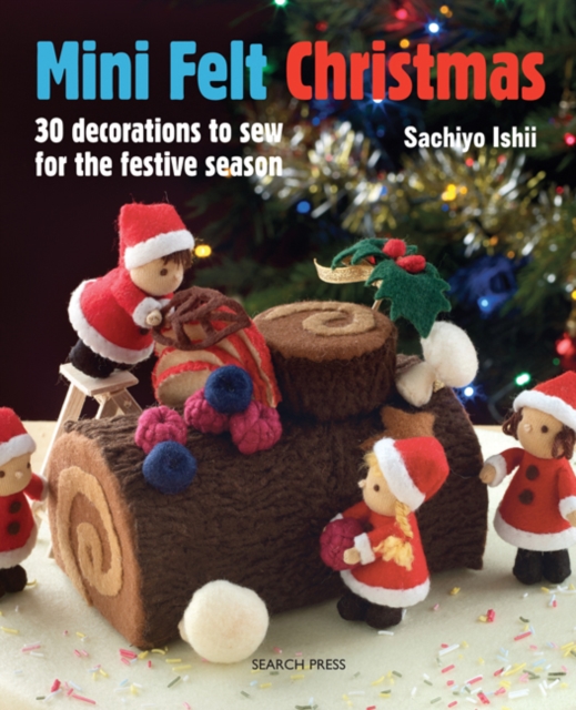 Book Cover for Mini Felt Christmas by Ishii, Sachiyo