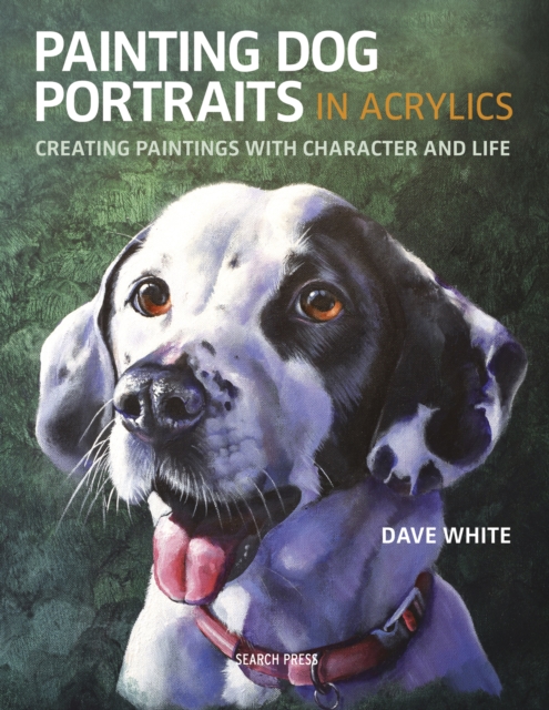 Book Cover for Painting Dog Portraits in Acrylics by White