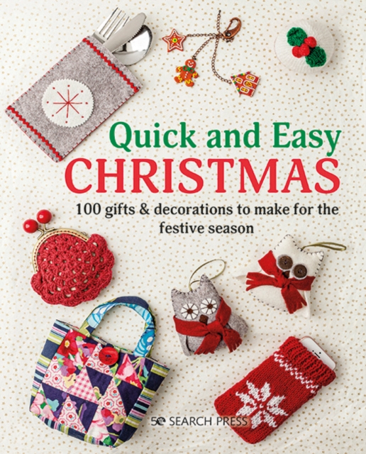 Book Cover for Quick and Easy Christmas by Studio, Search Press