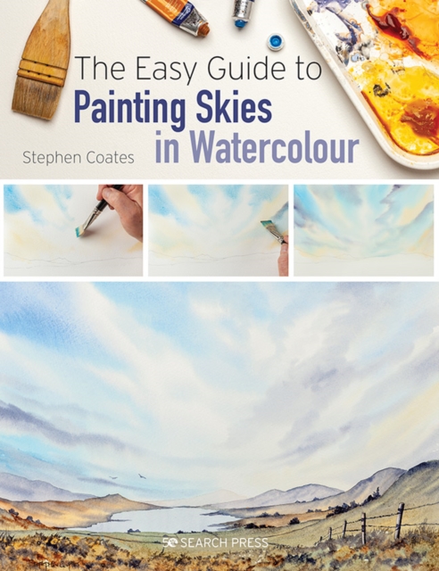 Book Cover for Easy Guide to Painting Skies in Watercolour by Stephen Coates