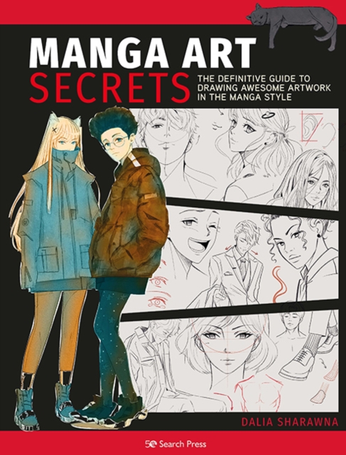 Book Cover for Manga Art Secrets by Sharawna, Dalia