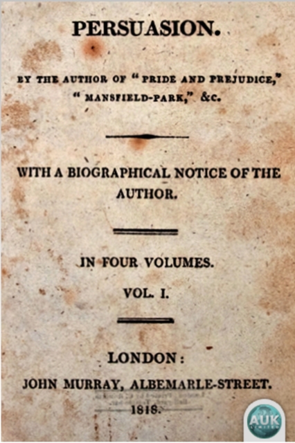 Book Cover for Persuasion by Jane Austen