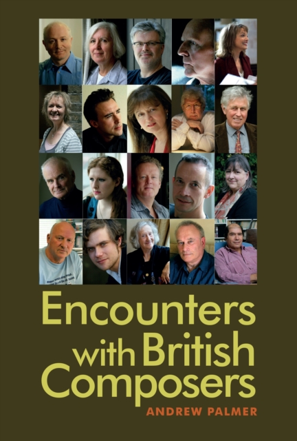 Book Cover for Encounters with British Composers by Andrew Palmer