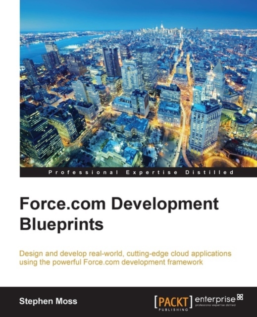 Book Cover for Force.com Development Blueprints by Stephen Moss