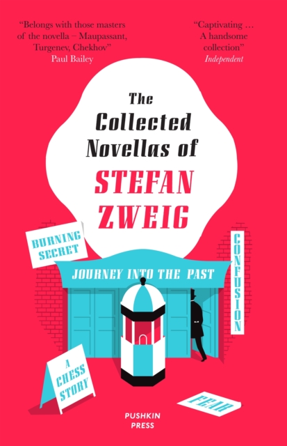 Book Cover for Collected Novellas of Stefan Zweig: Burning Secret, A Chess Story, Fear, Confusion, Journey into the Past by Stefan Zweig