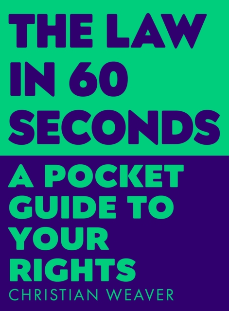 Book Cover for Law in 60 Seconds by Christian Weaver